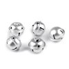 Rolničky Ø24 mm, 30 mm (Balení 10 ks, Varianta 1 (Ø24 mm) stříbrná)