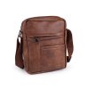 Pánská taška crossbody 20x28 cm (Balení 1 ks, Varianta 1 hnědá koňak)