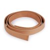 Kožený popruh / ucho na tašky - polotovar šíře 20 mm (Balení 1 ks, Varianta 1 přírodní stř.)