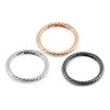 Karabina kulatá ozdobná Ø38 mm (Balení 1 ks, Varianta 1 nikl)