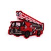 Nažehlovačka traktor, jeřáb, auto, bagr, hasiči (Balení 10 ks, Varianta 1 červená hasiči)