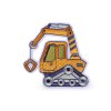Nažehlovačka traktor, jeřáb, auto, bagr, hasiči (Balení 10 ks, Varianta 1 červená hasiči)