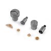Piston na zapínání na peněženku / kabelku (Balení 1 sada, Varianta 1 (20 mm) nikl)