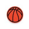 Nažehlovačka basketbalový míč (Balení 10 ks, Varianta oranžová)