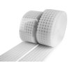 Suchý zip samolepicí kolečka komplet Ø10; 15 mm v rolích (Balení 24.5 m, Varianta 1 (Ø10 mm) bílá)