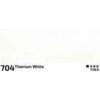 Akvarelová barva Rosa 2,5ml – 704 titanium white (Barva titanium white)
