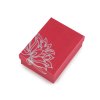 Krabička na šperky 6,5x9 cm (Balení 12 ks, Varianta 1 červená světlá stříbrná)