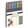 26070 nassau drawing pen set fineliners coloured 10pcs k ar0826 ge kopie