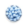 Silikonové korálky hexa 17mm (1ks) - baby blue