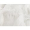 Kožešina s dlouhým chlupem (Balení 1 m, Varianta 1 bílá)