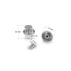 Šroubovací nýt / nožky na kabelku Ø12 mm (Balení 5 pár, Varianta 1 platina)
