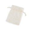 Dárkový pytlík vyšívaný 13x18 cm (Balení 10 ks, Varianta 1 bílá)