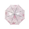 Dětský průhledný vystřelovací deštník kočka (Balení 1 ks, Varianta 1 růžová sv.)