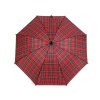 Vystřelovací deštník káro (Balení 1 ks, Varianta 1 červená)