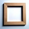 Rámeček na decoupage - (Barva dřevěný 16x16cm)