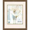 Dřevěný rám hnědý Quadro4 – 20 (Barva x25cm)