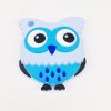 Kousátko silikonové SOVIČKA 70mm (1ks) - blue