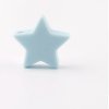 Silikonové hvězdičky 25mm (1ks) - candy blue