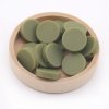 Silikonové korálky placka 20mm (1ks) - army