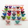Korálky MickeyMouse 2cm - (1ks) - brown