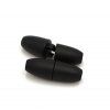 Plastové zapínání 5x25mm (5 párů) - black