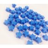 Silikonové hvězdičky 12mm (2ks) - blue