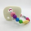 Klip na dudlík silikonový 3cm (1ks) - white