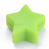 Silikonové hvězdičky 12mm (2ks) - green