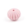 Korálky silikonové LASTURA 17mm (2ks) - candy pink