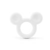 Kousátko silikonové MICKEY 80mm (1ks) - white