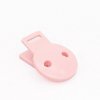 Klip na dudlík/kočárek 50mm (1ks) - baby pink