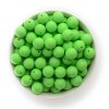 Silikonové korálky 15mm (10ks) - pastel green