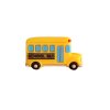 Silikonový AUTOBUS 30mm (1ks) - yellow