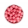 Silikonové korálky hexa 14mm (1ks) - bubble gum