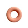 Silikonový kroužek 43mm (1ks) -  pastel orange