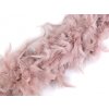 Boa - krůtí peří 90 g délka 1,8 m (Balení 1 ks, Varianta 1 bílá)