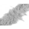 Boa - krůtí peří 90 g délka 1,8 m (Balení 1 ks, Varianta 1 bílá)