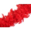 Boa - krůtí peří 90 g délka 1,8 m (Balení 1 ks, Varianta 1 bílá)