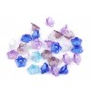 Plastové korálky zvoneček / sukýnka 7x12 mm (Balení 20 g, Varianta mix č. 1)
