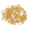 Kovové korálky Ø3 mm (Balení 50 g, Varianta 4 stříbrná světlá)