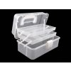 Plastový box / kufřík rozkládací (Balení 1 ks, Varianta transparent)
