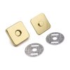 Magnetické zapínání 18x18 mm čtverec (Balení 5 sada, Varianta 2 zlatá)