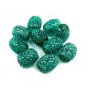 Plastové korálky s velkým průvlekem 13x15 mm (Balení 2 ks, Varianta 1 (061) bílá AB)