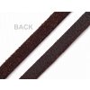 Řemínek imitace kůže šíře 2,5 mm (Balení 10 ks, Varianta 3 hnědá koňak)