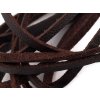 Řemínek imitace kůže šíře 2,5 mm (Balení 10 ks, Varianta 4 hnědá nejsvětlejší)