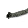 Oděvní / dekorační bavlněná šňůra Ø6 mm (Balení 10 m, Varianta 3 šedá)