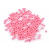 Plastové korálky Color Ø4 mm (Balení 20 g, Varianta 1 bílá)