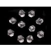 Plastové korálky cínovky / sluníčko 4x4 mm (Balení 20 g, Varianta 1 (01) transparent)