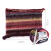 Pletací příze Harmony 50 g (Balení 1 ks, Varianta 9 (A-3 201) hnědá)