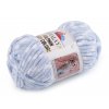 Pletací žinylková příze Dolphin Baby Colors 100 g (Balení 1 ks, Varianta 3 (80415) bílá oranžová)